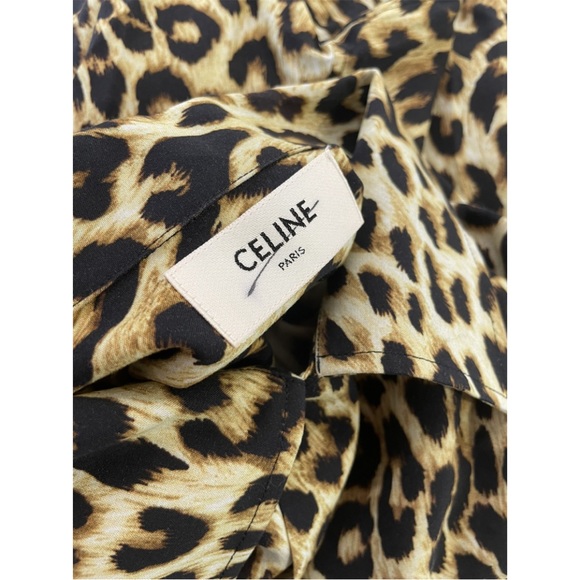 Short sleeve CELINE blouse Animal print - Picture 7 of 7